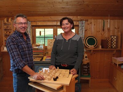 Familienunternehmen Pinzgauer Holzspielzeug Thomas und Rosmarie Feldbacher