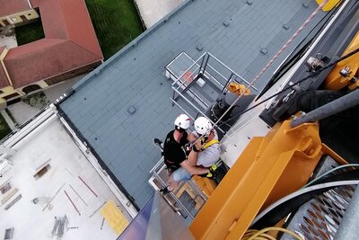 Luftige Höhen sind nicht für jedermann...