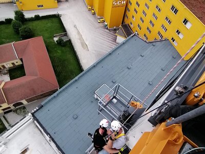 Luftige Höhen sind nicht für jedermann...
