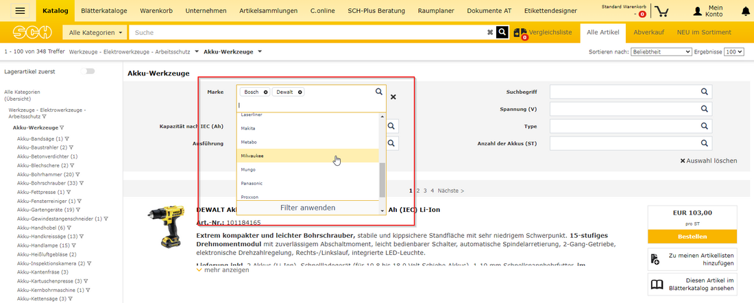 Webshopsuche Neu
