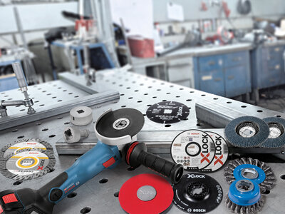 Bosch Winkelschleifer Wechselsystem