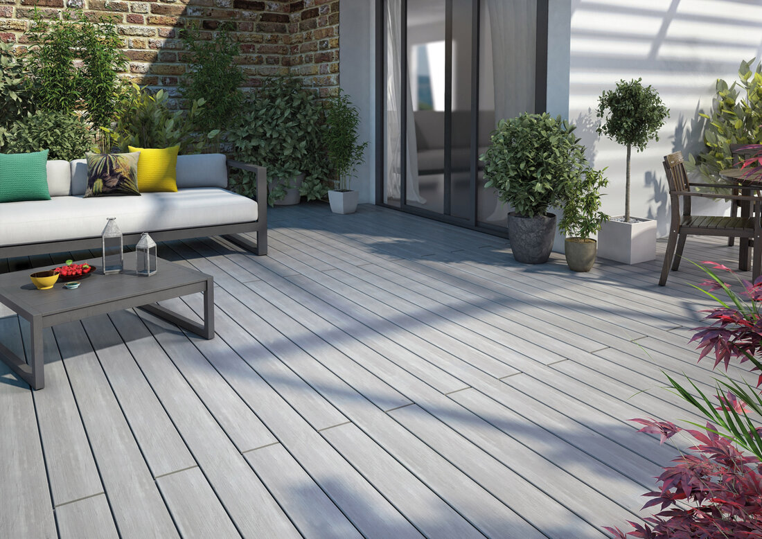 graue Terrassendielen