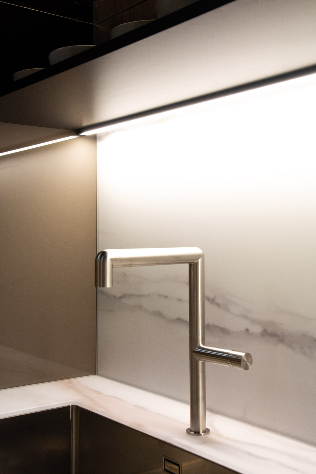 Beleuchteter Wasserhahn