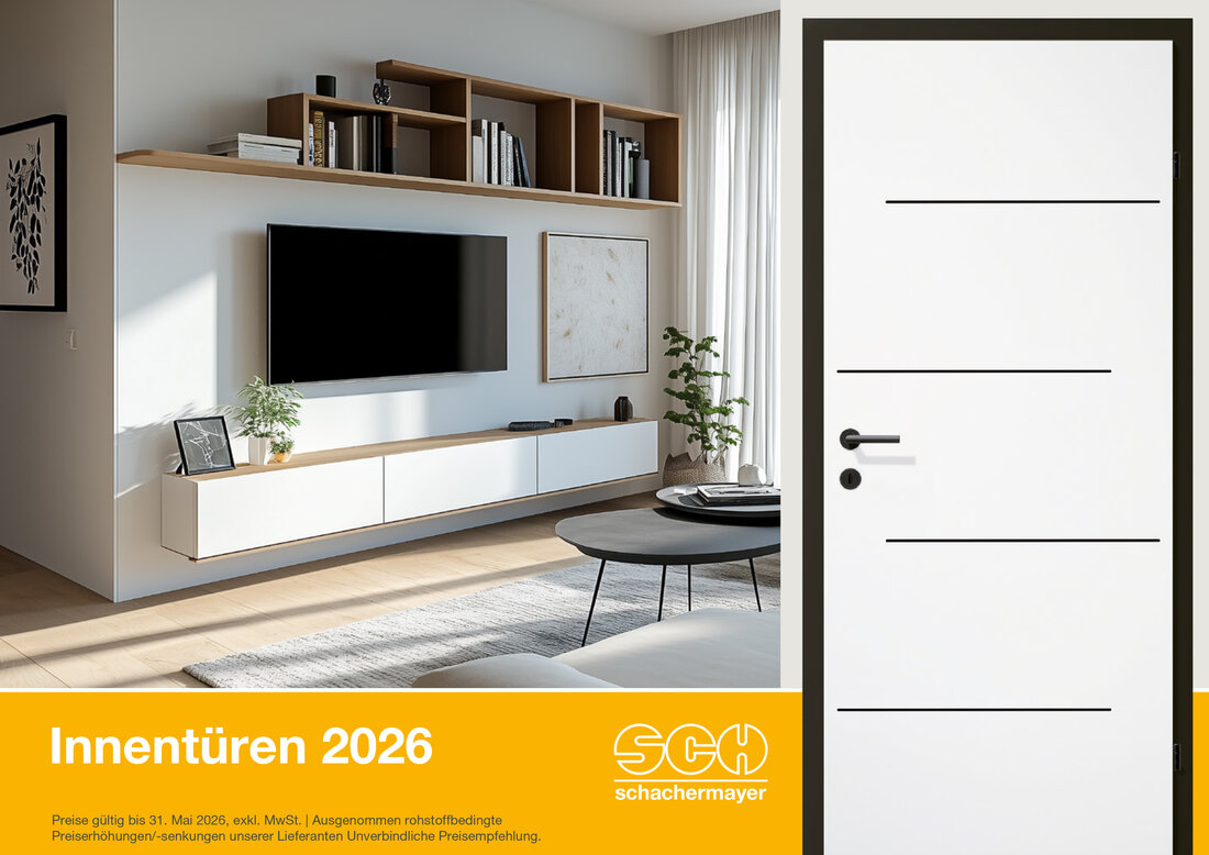 Titelseite Innentüren 2026