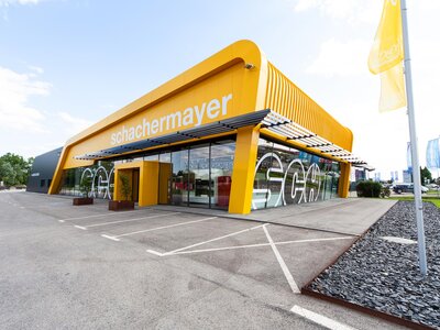 Schachermayer St. Pölten von außen