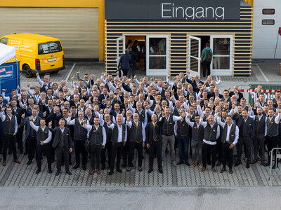 Gruppenbild Mitarbeiter BWF