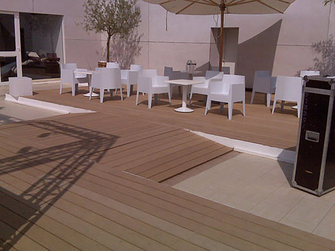 braune Terrassendielen