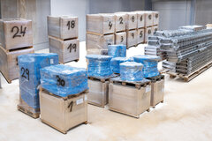 Dienstleistung Verpackung