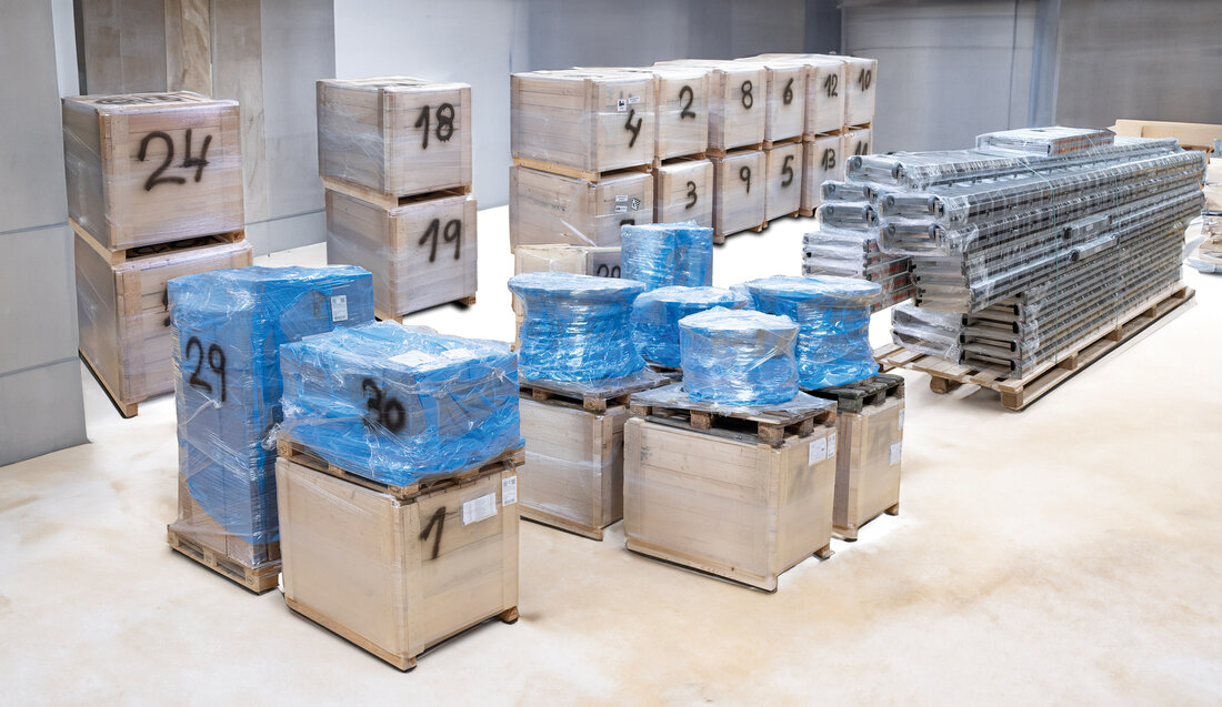 Dienstleistung Verpackung