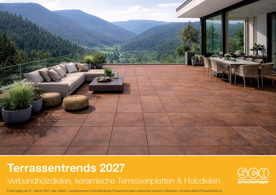 Cover Broschüre Terrassentrends