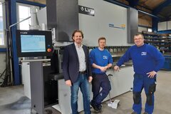 Michael & Stefan Hausbacher mit Matthias Ebner