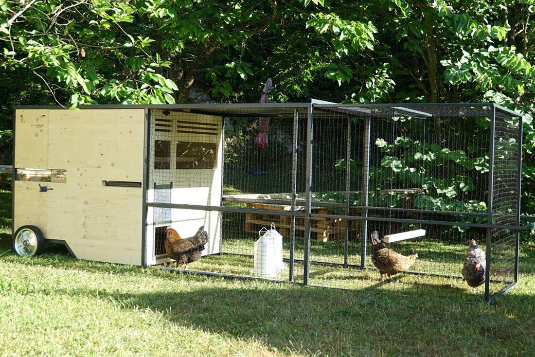 Mobile Home für Hühner