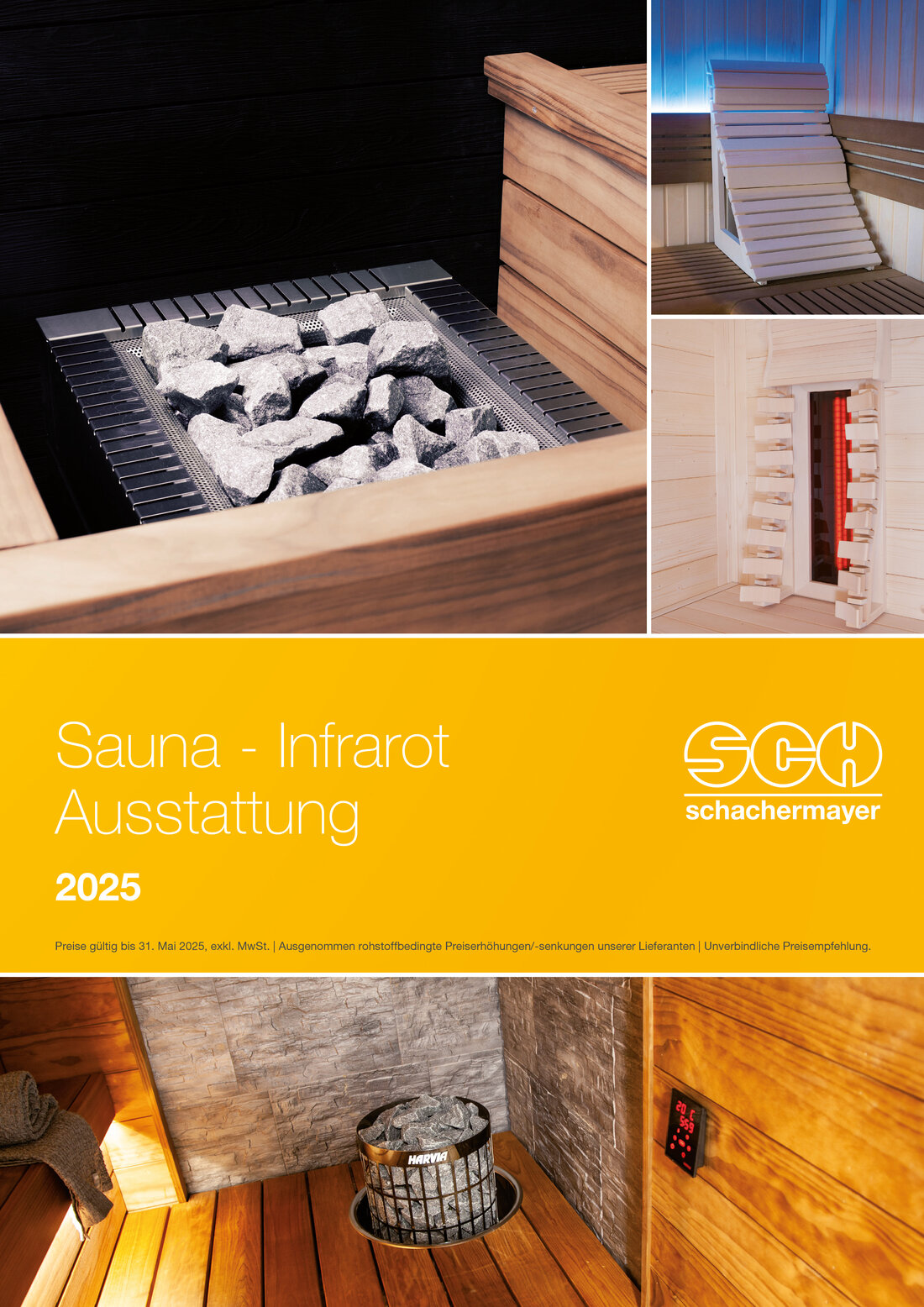 Sauna und Infrarot Katalog 2025