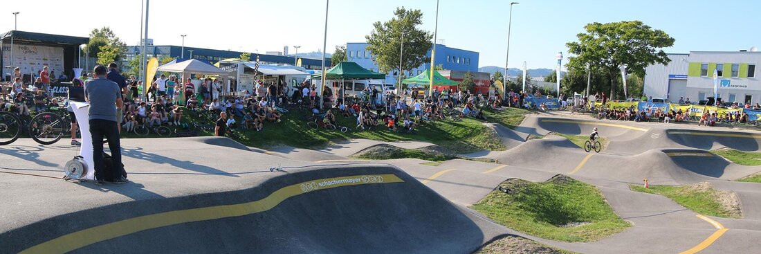 Das Pumptrack Rennen