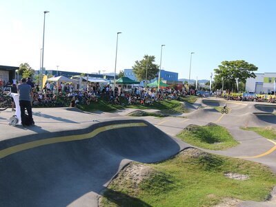 Das Pumptrack Rennen