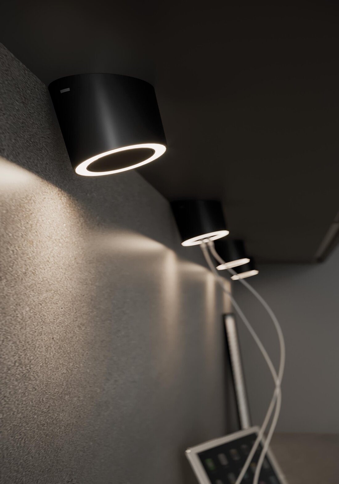 Unterbauleuchte mit USB Stecker