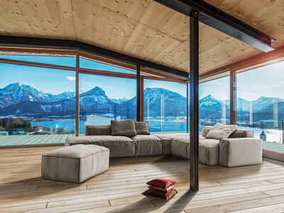 Ausblick Villa am See