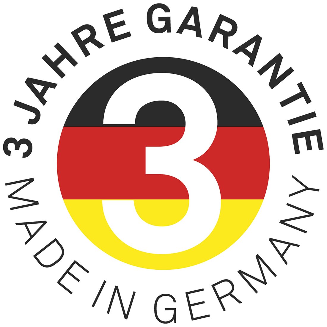 Logo 3 Jahre Garantie EVOline