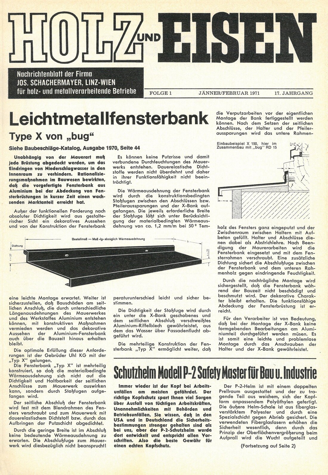 Zeitung 1971