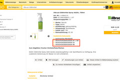 Sicherheitsdatenblatt