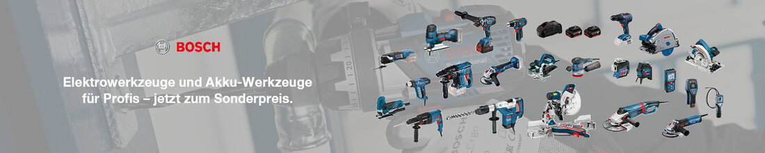 Bosch Werkzeug Aktion 