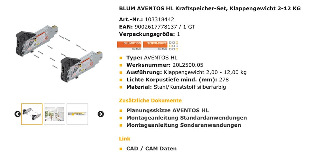 Blum Artikel