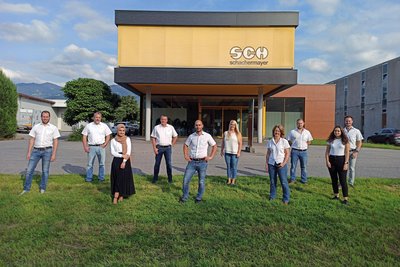 Beratungs- und Verkaufszentrum Rankweil mit Team