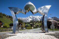 Schöne Skulptur unterhalb des Hochkönigs.