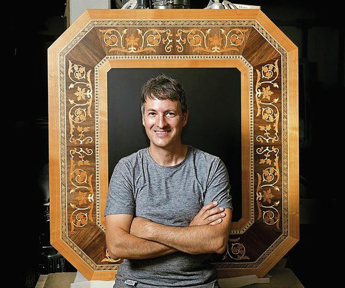 Markus Juen vor Montafonertisch