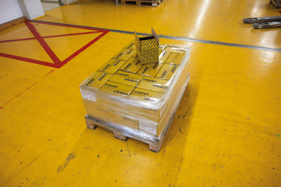 Dienstleistung Verpackung