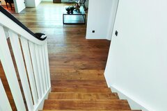 Lackierter Holzboden