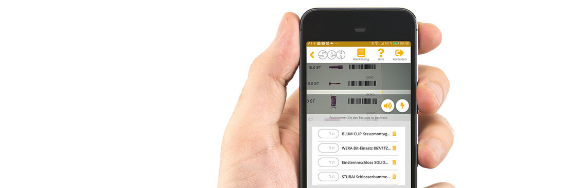 Neue App „Schachermayer Scan“