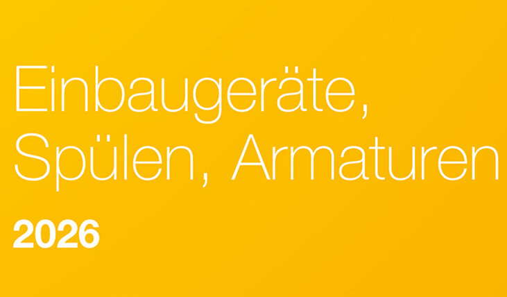 Titelseite Katalog Einbaugeräte, Spülen, Armaturen