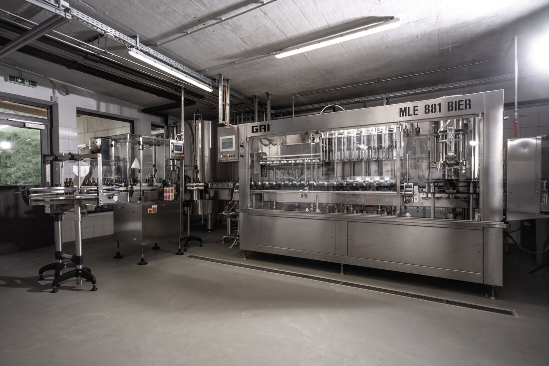 Bierproduktion