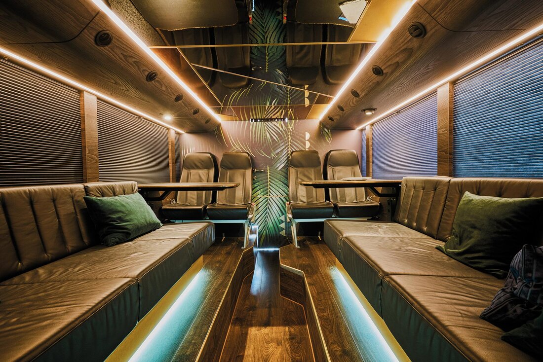Tourbus Innenraum 