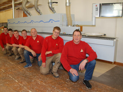 Homag: Kantenanleimmaschine