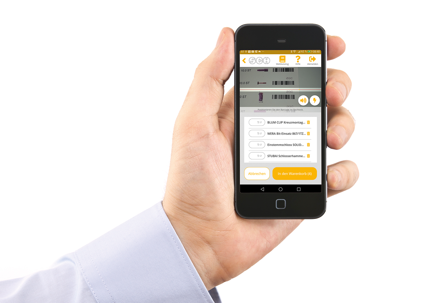 Neue App „Schachermayer Scan“