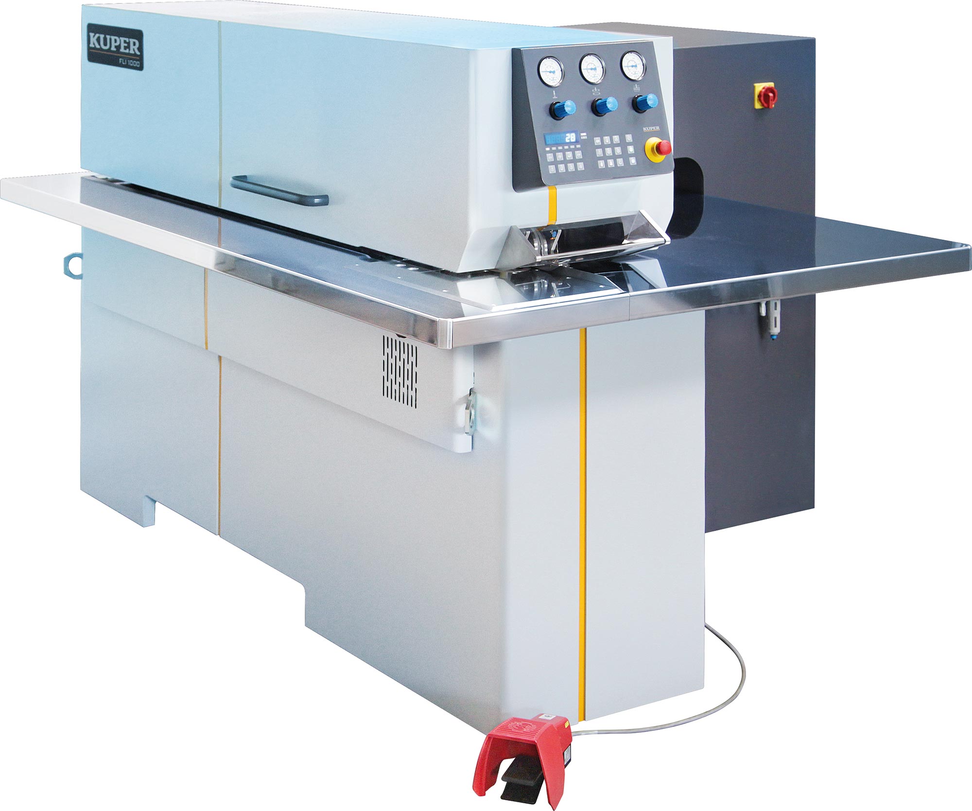 Stumpfzusammensetzmaschine