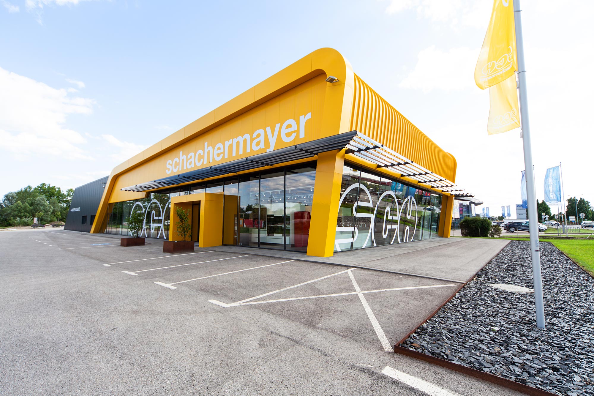 Schachermayer St. Pölten von außen