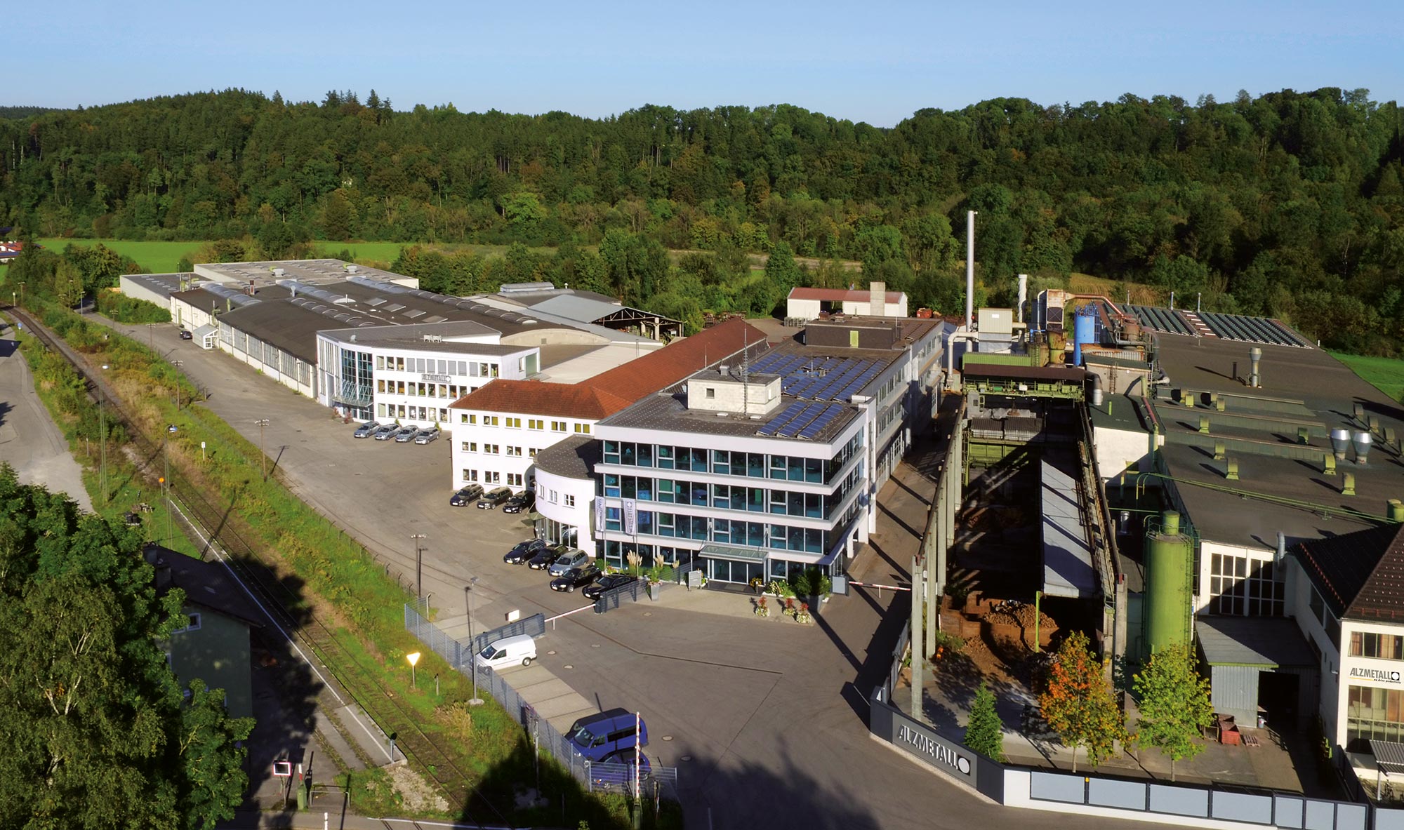 Alzmetall Firmengebäude
