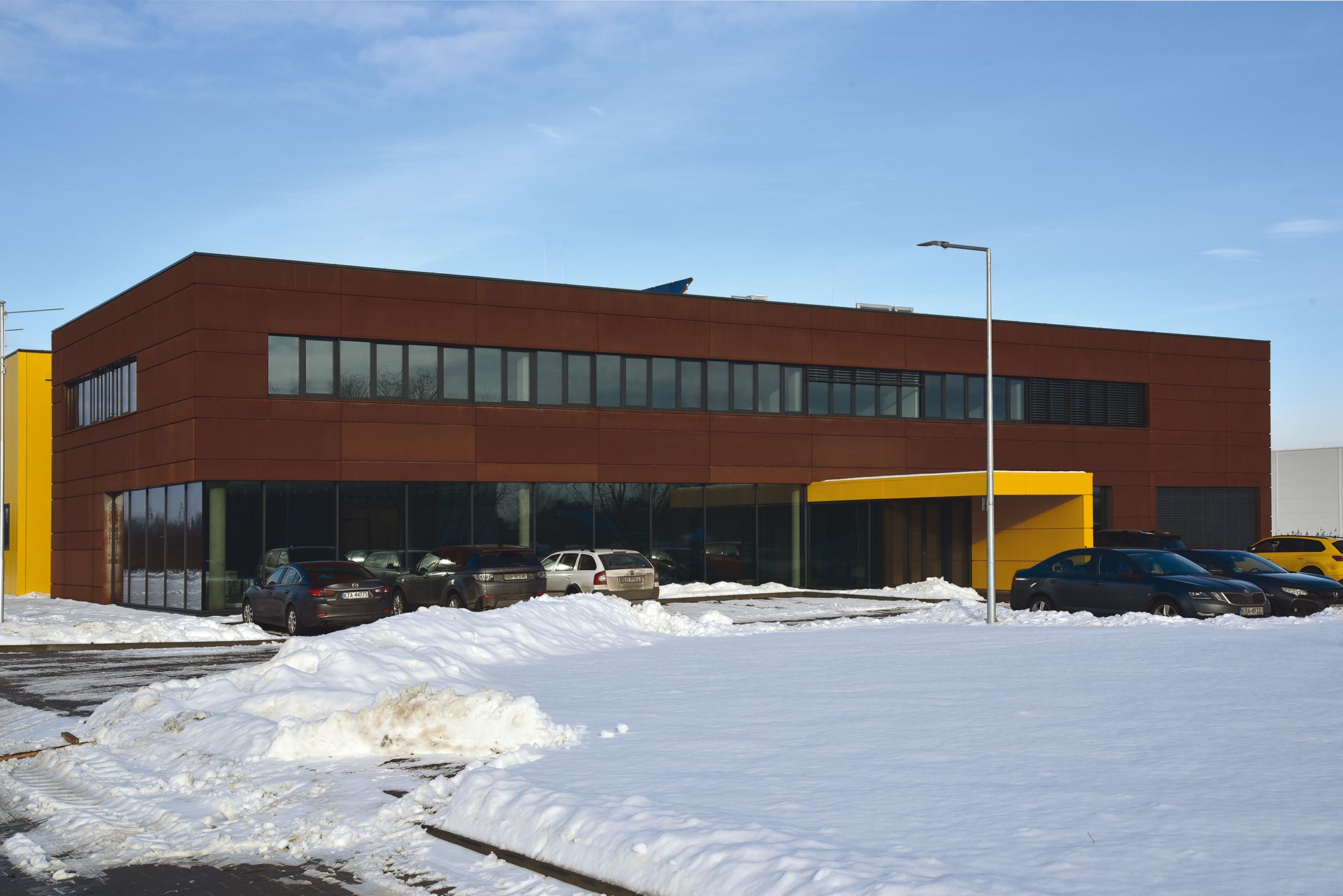Gebäude Polen außen