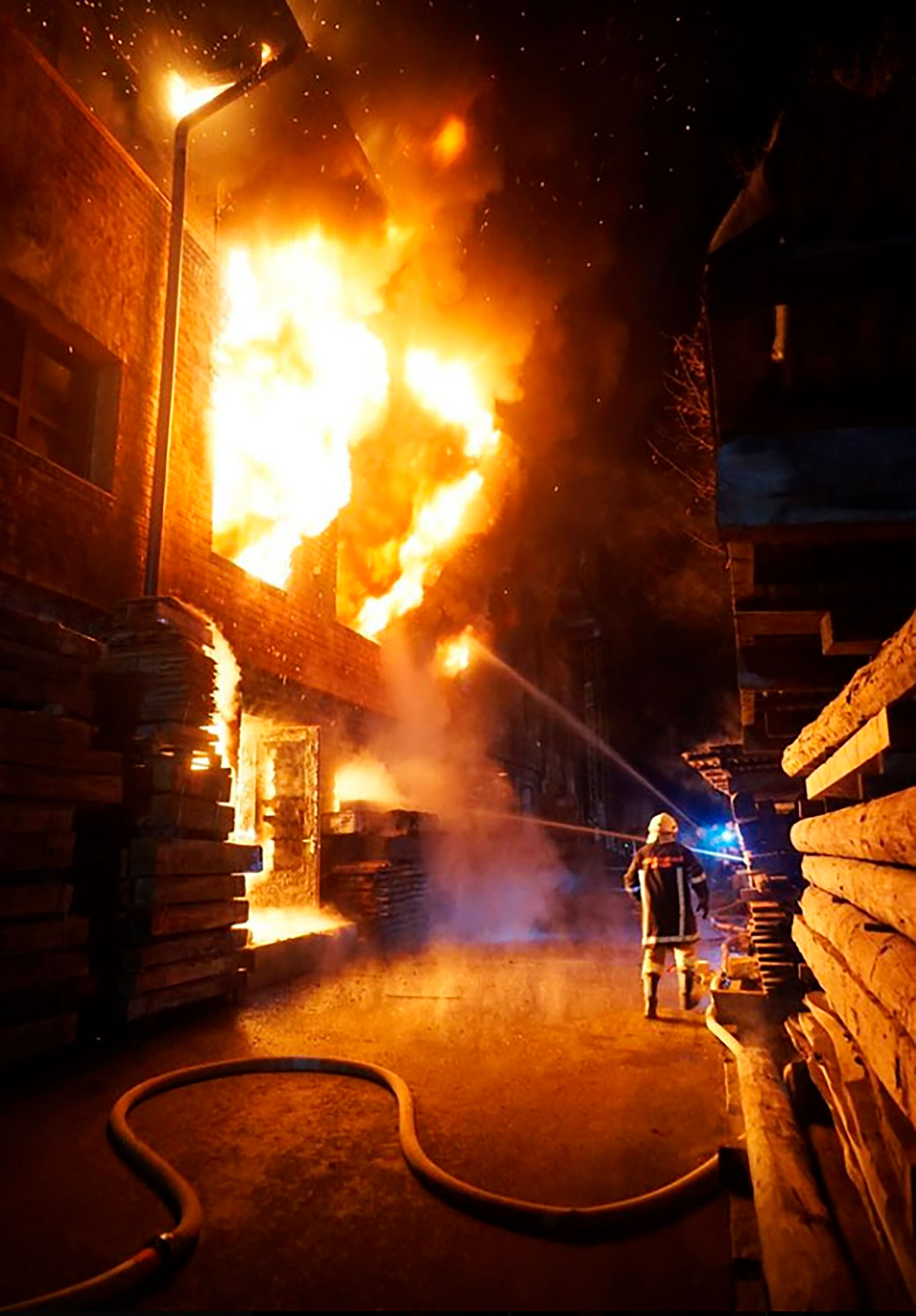 Brand Feuerwehr