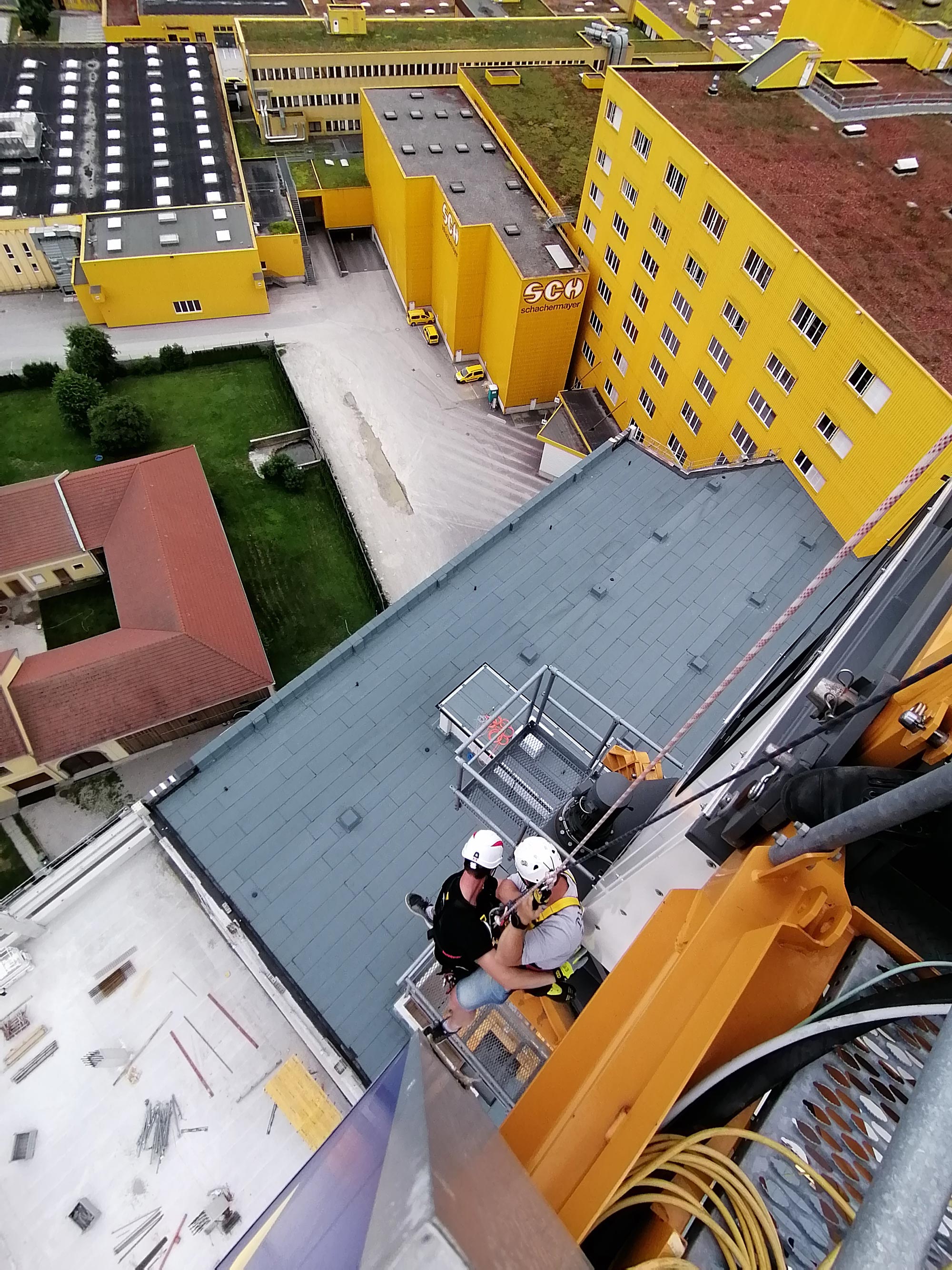 Luftige Höhen sind nicht für jedermann...