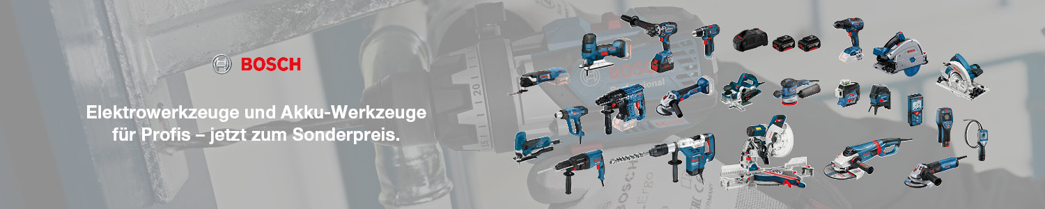 Bosch Werkzeug Aktion 